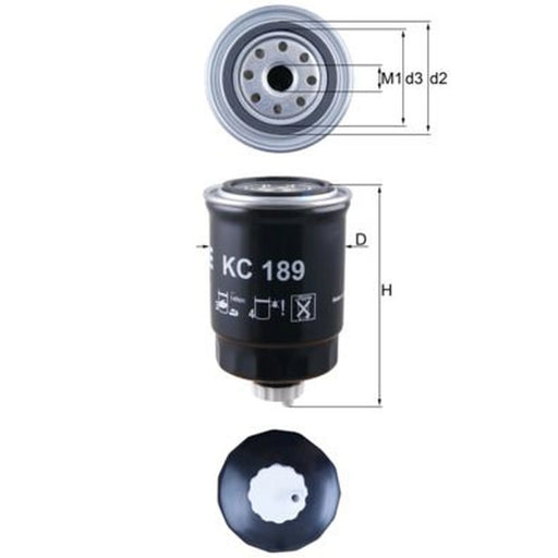 Mahle Fuel Filter Element KC 189