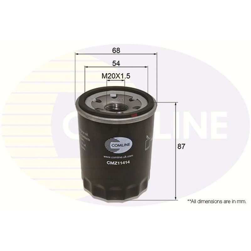 Comline Engine Oil Filter CMZ11414