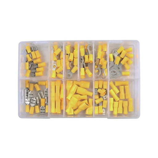 Connect Assorted Yellow Terminals Box 110pc - CPL