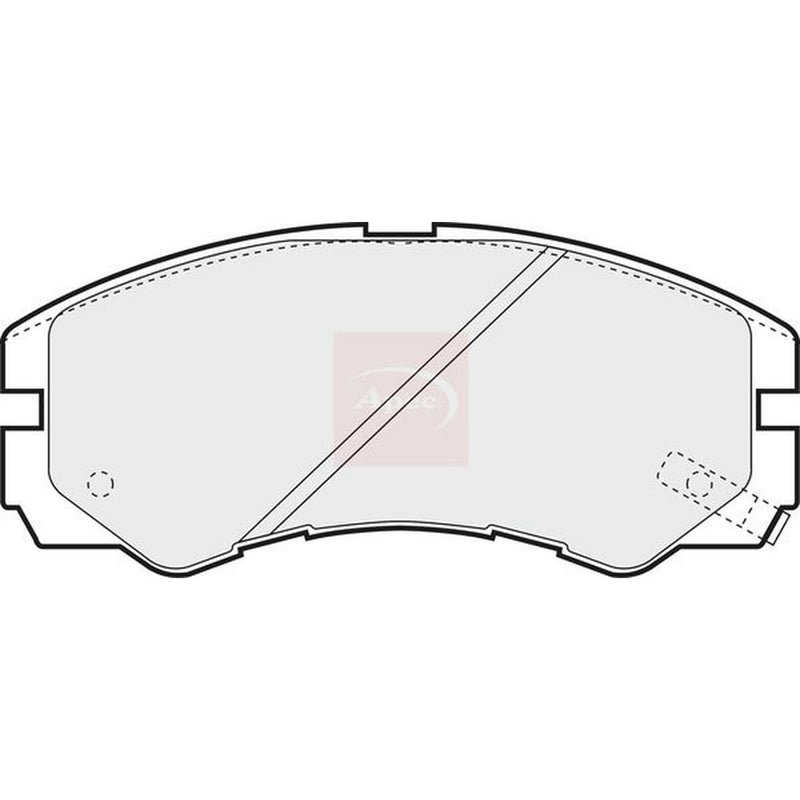 Apec Front Brake Pad Set PAD797