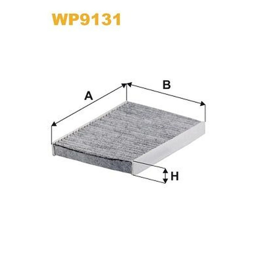 WIX Cabin Air Filter (Pollen Filter) WP9131