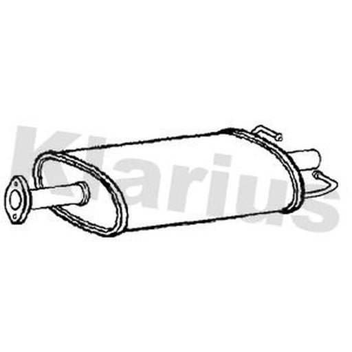Klarius Box With Tail Pipe Rear FE1152W