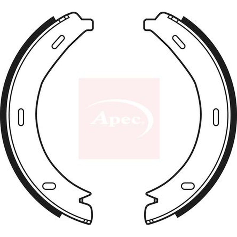Apec Parking Brake Shoe Set SHU641