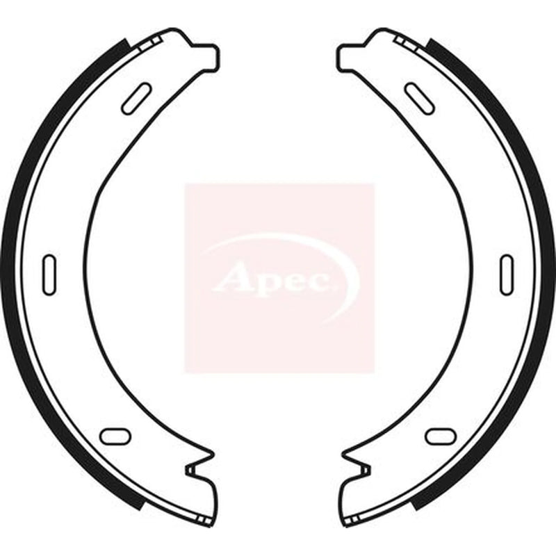 Apec Parking Brake Shoe Set SHU641