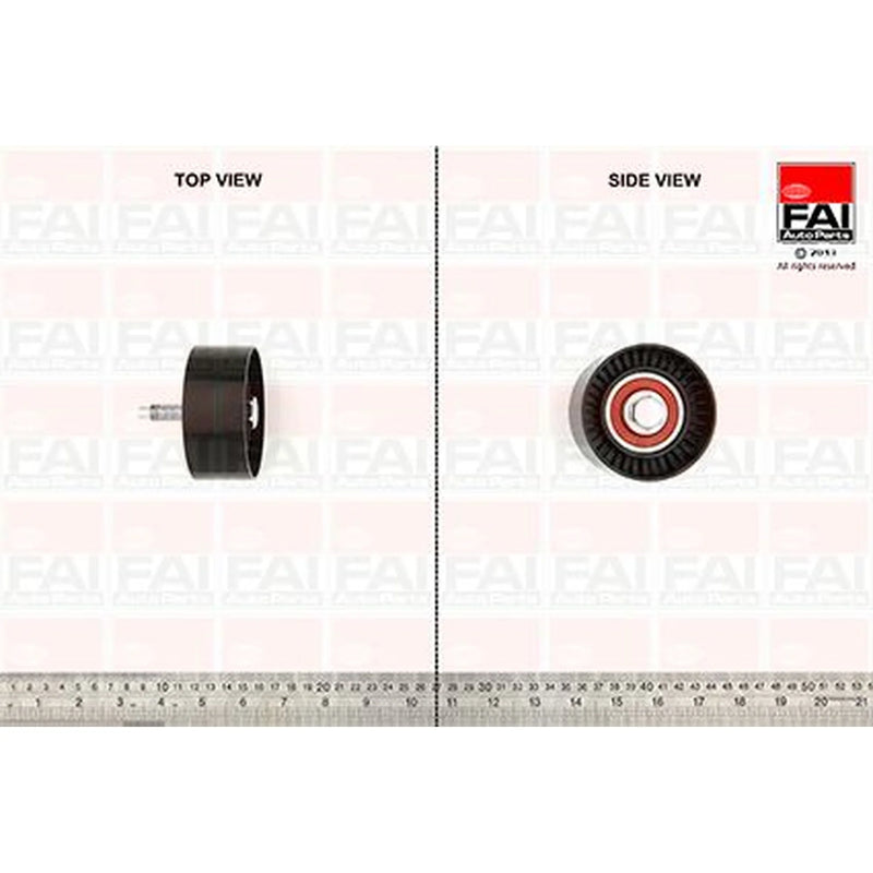 FAI Timing Belt Deflection Pulley/Guide Pulley OD ID Wide T1018