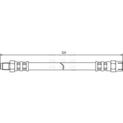 Apec Brake Hydraulic Hose Line Rear HOS3149