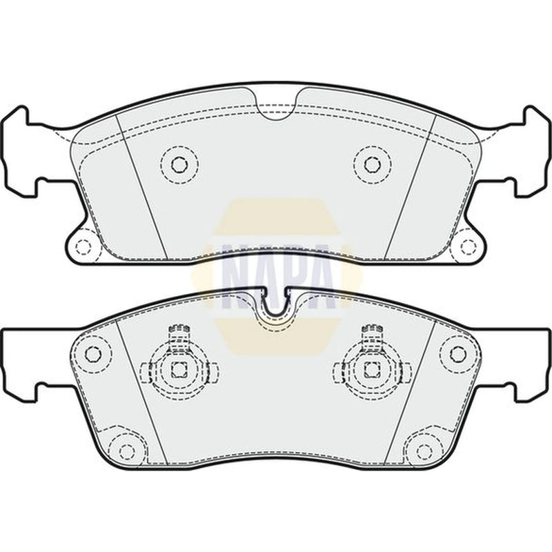 NAPA Front Brake Pad Set NBP1251