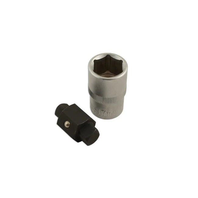 Laser Tools Drain Plug Key 8 x Square 10-13mm