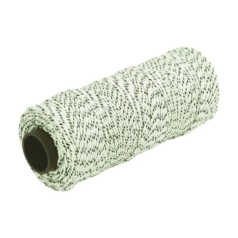 Marshalltown M635 Bonded Nylon Mason's Line 152m (500ft) Flecked White - M635