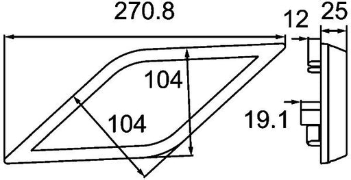 Hella 2BA 013 331-067 Direction Indicator