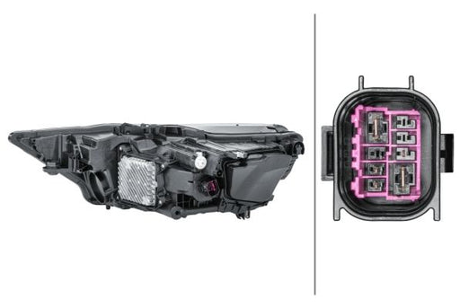Hella 1ZX 013 377-141 Headlight