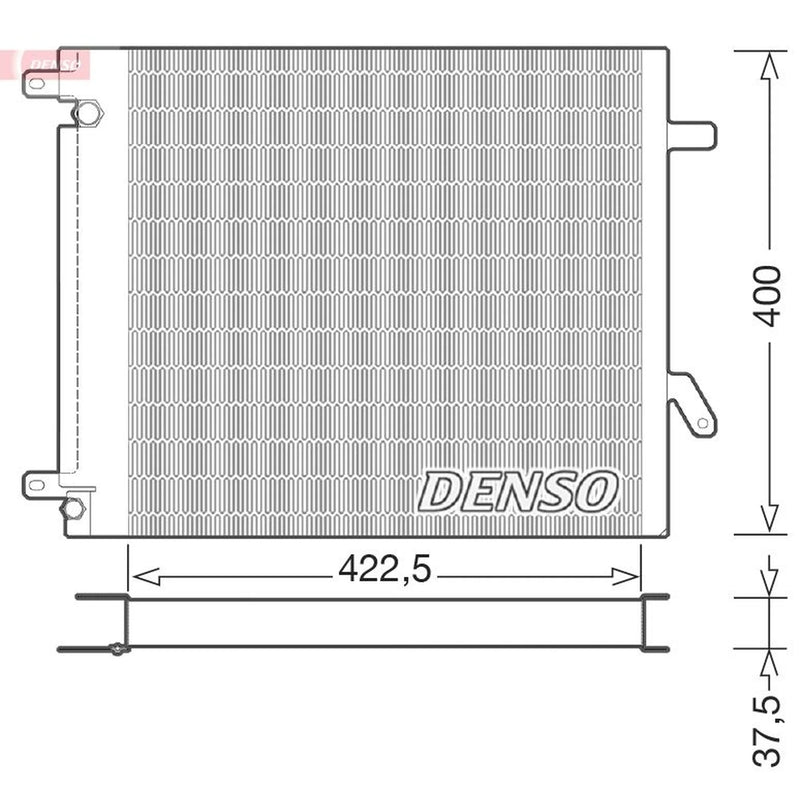 Denso Air Conditioning Condenser DCN99000