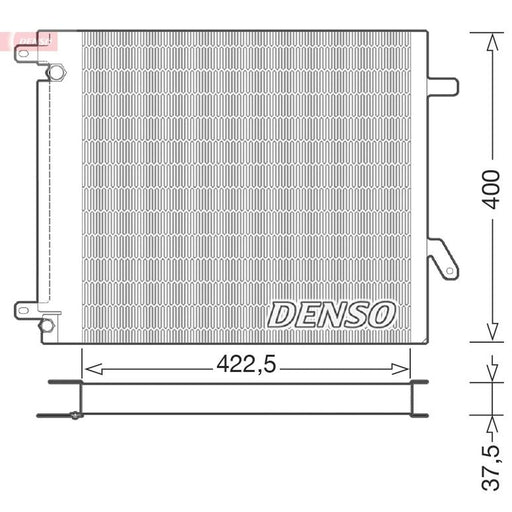 Denso Air Conditioning Condenser DCN99000