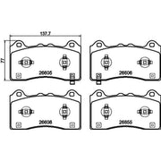 Mintex Front Brake Pad Set MDB4357