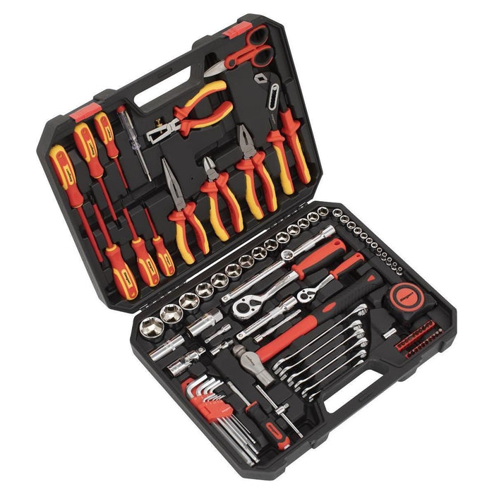 Sealey Electrician's Tool Kit 90pc S01217 Sealey  - Town Parts