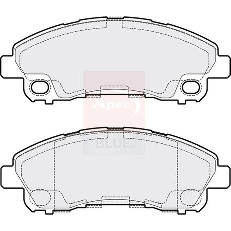 Apec Brake Pad Set PD3770