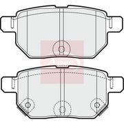 Apec Rear Brake Pad Set PAD1734