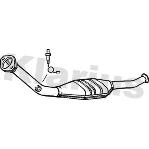 Klarius Catalyst Type Approved With Pipe Front 321580