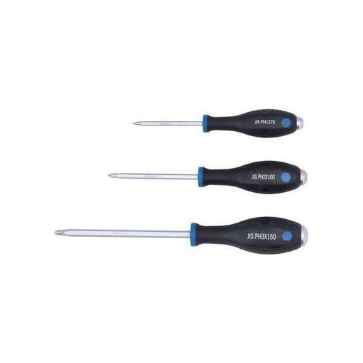 Laser JIS Pound Thru Screwdrivers 3pc 8037 Laser  - Town Parts