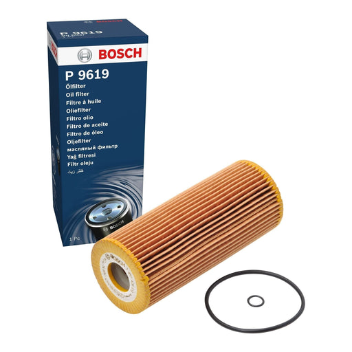 Genuine Bosch Car Oil Filter P9619 Fits Vw Passat Tdi - 1.9 - 00-05 1457429619 Bosch  - Town Parts