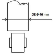 KYB Shock Absorber Damper Strut Rear 3410135