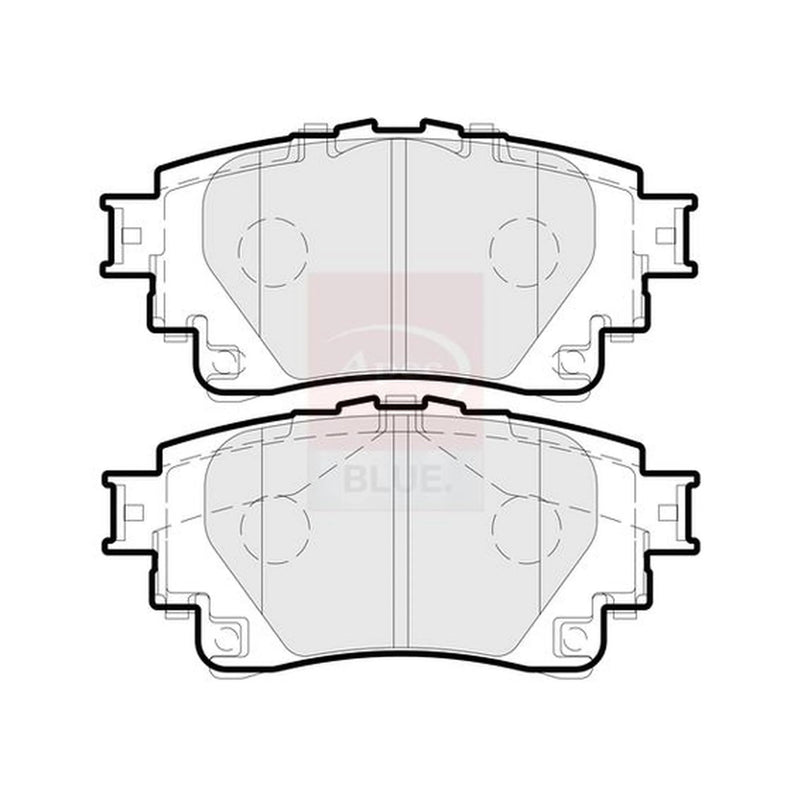 Apec Rear Brake Pad Set PD3934