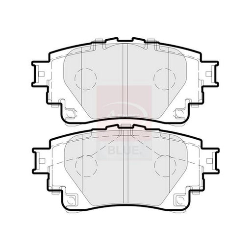 Apec Rear Brake Pad Set PD3934