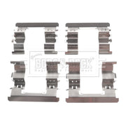 Borg & Beck Brake Pad Accessory Fitting Kit Front BBK1467