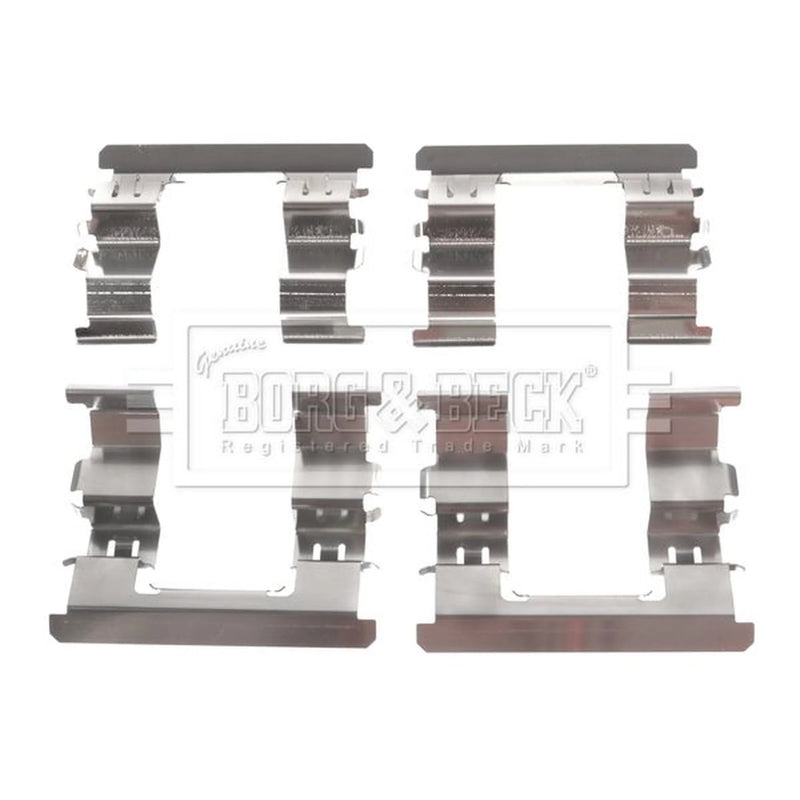 Borg & Beck Brake Pad Accessory Fitting Kit Front BBK1467