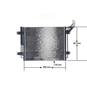 Mahle Air Conditioning Condenser AC 12 000S