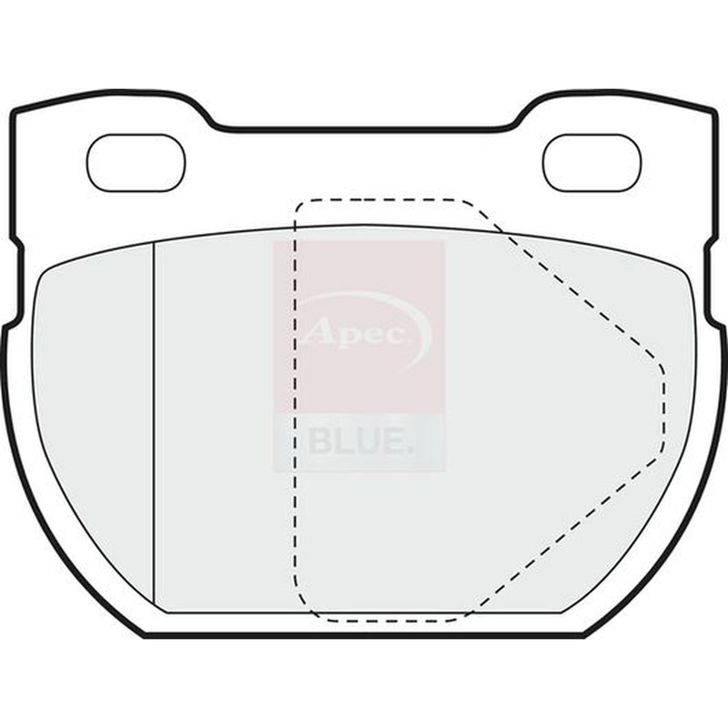 Apec Rear Brake Pad Set PD3296