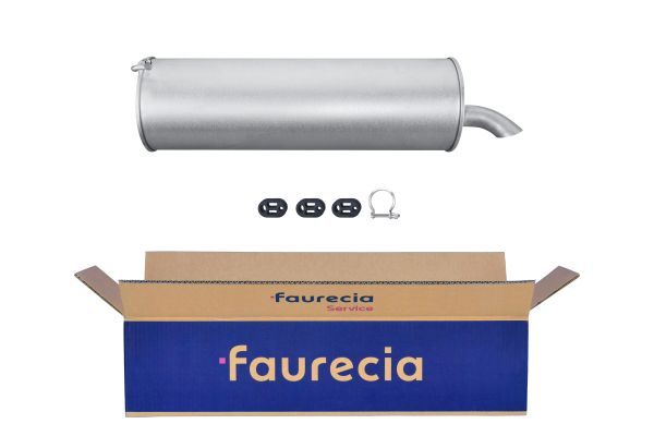 Hella 8LD 366 027-221 Rear Muffler