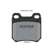 Textar Rear Brake Pad Set 2105002