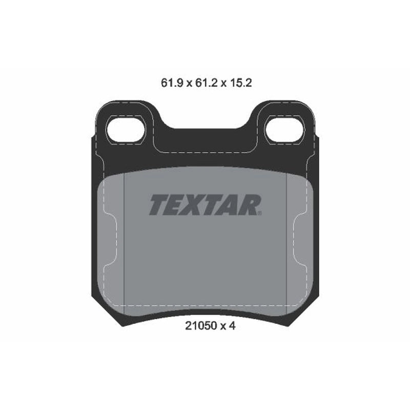 Textar Rear Brake Pad Set 2105002