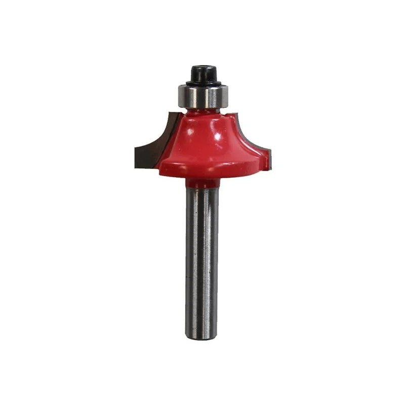 Faithfull Router Bit TCT Ovolo 1/4in Shank 13.3-16.5mm