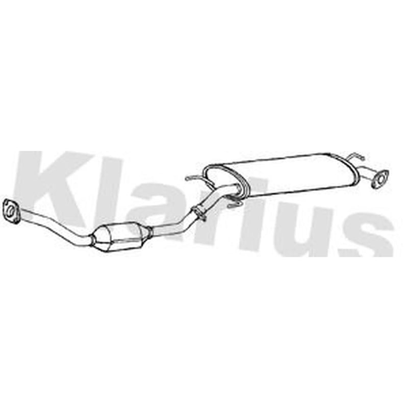 Klarius Catalyst Type Approved With Pipe 312161