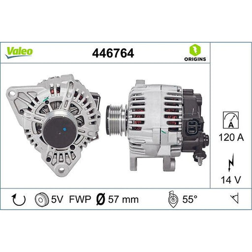 Valeo Car Alternator 12V 446764
