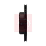Apec 2 x Vented Rear Brake Discs DSK2634