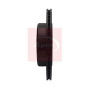 Apec 2 x Vented Rear Brake Discs DSK2634