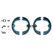 Textar Parking Brake Shoe Set 91073100