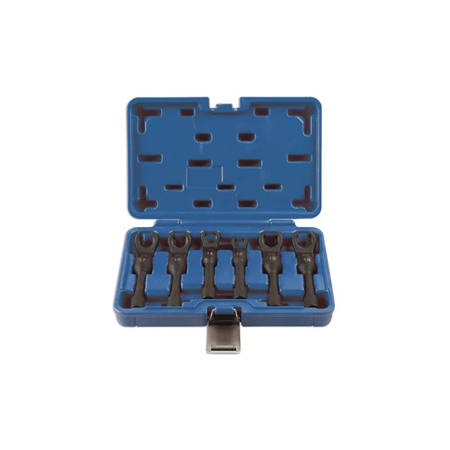 Laser Tools Diesel Injection Wrench Set 3/8"D 6pc - PL