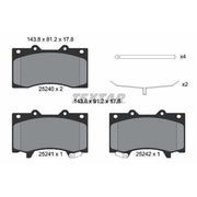 Textar Front Brake Pad Set 2524001