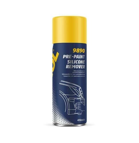 MANNOL Silicone Sealant Remover Spray Cleaner Fast Acting Aceton Free 450ml