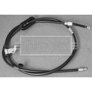 Borg & Beck Handbrake Cable Left Rear BKB3372