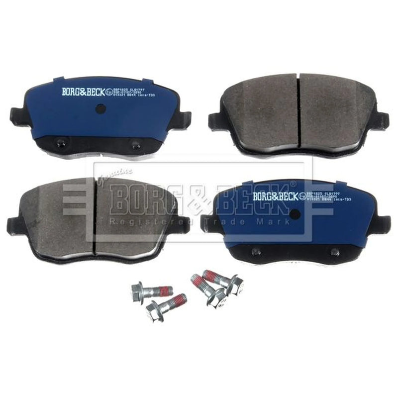 Borg & Beck 4 x Front Brake Pad Set BBP1825