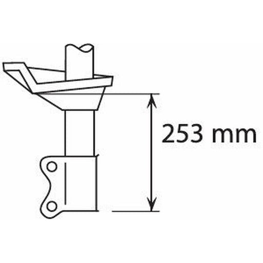 KYB Shock Absorber Damper Strut Front Left 333239