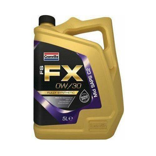 Granville 0w30 Fully Synthetic FS-FX Engine Oil  5 Litre Mid Saps C2 0866 Granville  - Town Parts