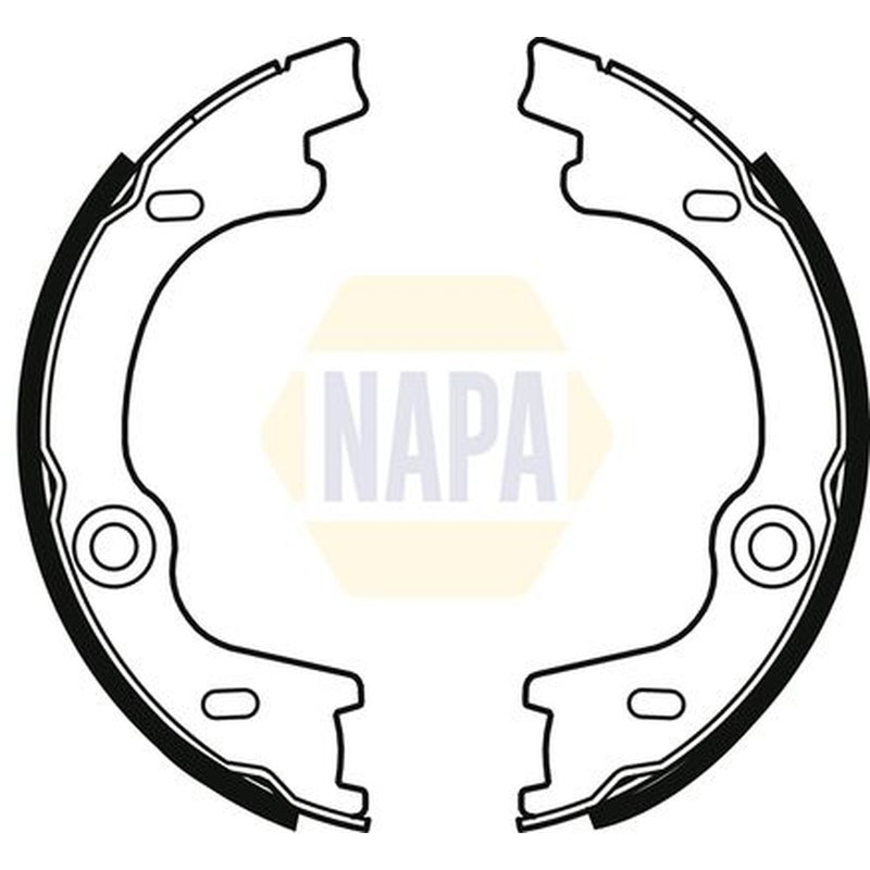 NAPA Parking Brake Shoe Set NBS5054
