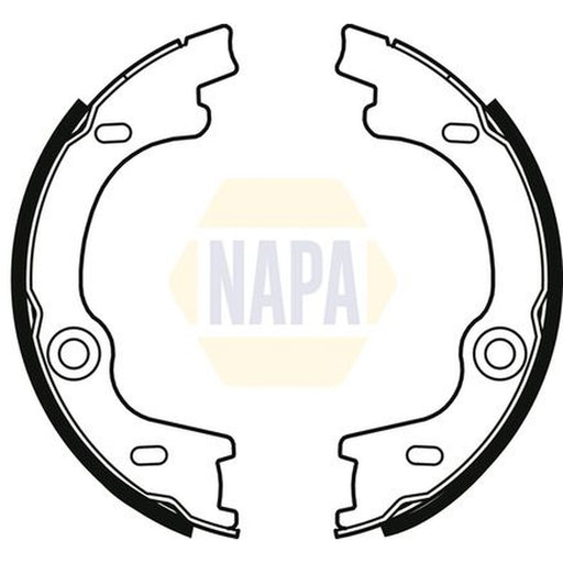 NAPA Parking Brake Shoe Set NBS5054