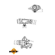 NRF Thermostat,Coolant 725052